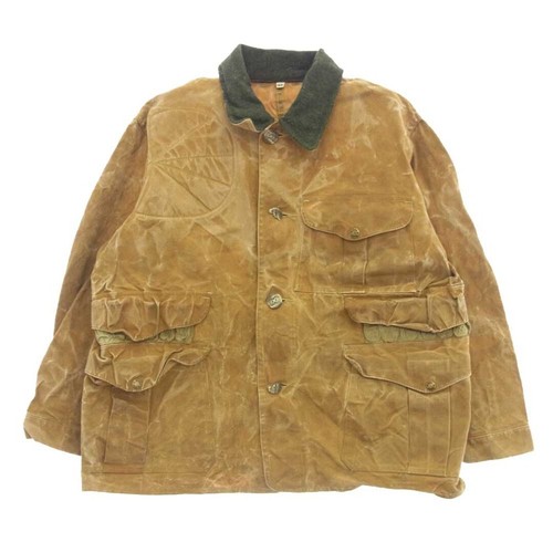 Veste chasse huilée - veste, marron