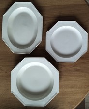 3 GRAND PLAT OCTOGONALE EN
