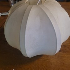 Grande Lampe Suspension Cocoon   Vintage  Lamp An 60 ( Casteliogni ?)