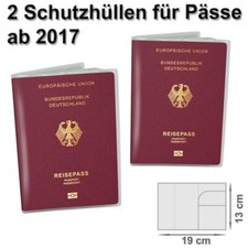 2 X Passeport Housse de