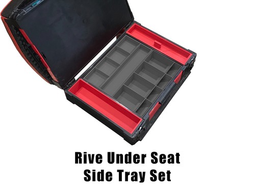 Red tackle tidy under seat - tidy,