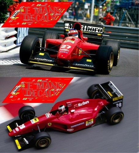 Décals ferrari 412 t1b - 412, gp