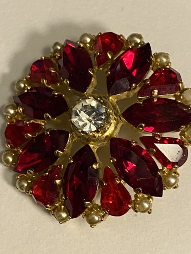 Grand bouton bijou - bijou, cristal