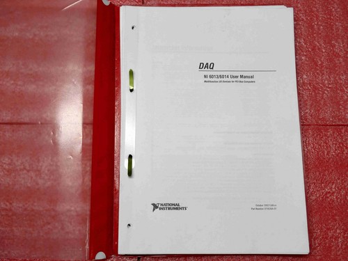 National instrument daq - instrument,