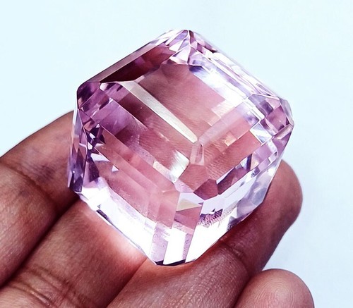 Rose clair topaze ample gemme - rose,