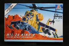XX141 ITALERI 1/72 maquette helicoptere 014 MIL-24 Hind D Soviet Attack Helico