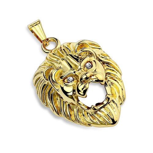 Pendentif pour homme plaque - pour, or