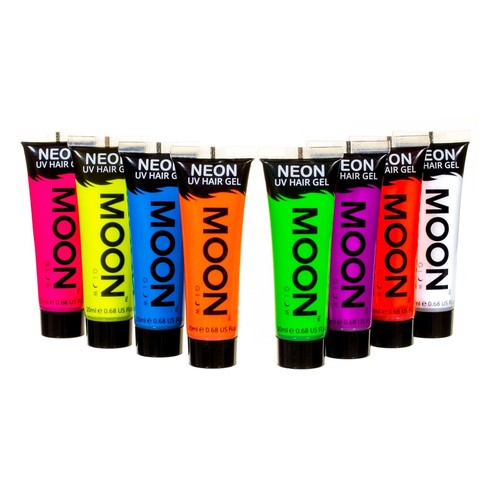 Blacklight neon hair gel - blacklight,