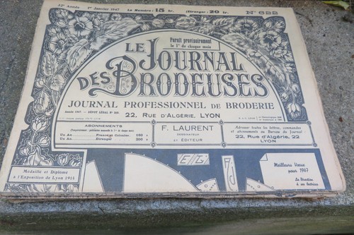Journal des brodeuses - le, lot