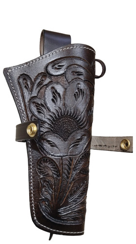 Western cowboy holster brown - holster,