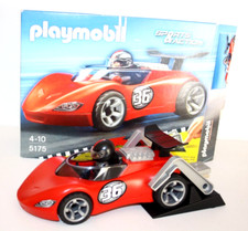 PLAYMOBIL 5175 VOITURE DE COURSE ROUGE A FRICTION BOLIDE SPORT RACER