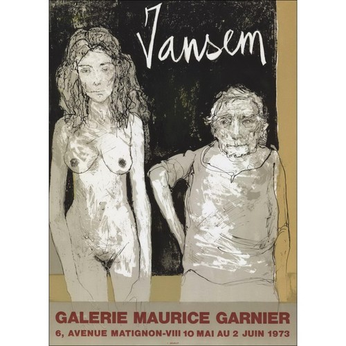 Jansem jean lithographie - jean,