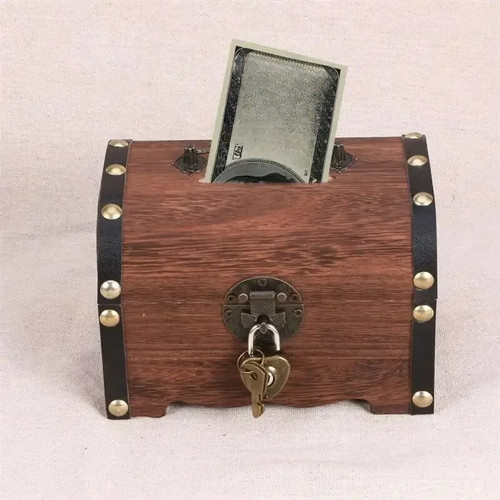 Ancienne boite trésor - boite, au