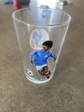 Ancien Verre à Moutarde FFF Gerard Janvion Foot 1978 Vintage