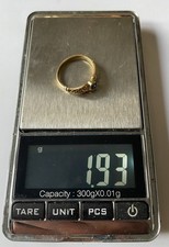 Jolie Bague en Or 18 carats, 1,93 grammes, poinçons tête d’aigle