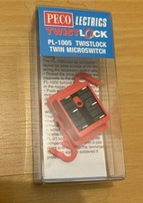 Contacteur auxiliaire Microswitch PECO PL-1005 Pour Moteur Aiguillage Train HO