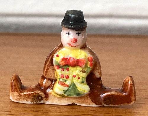 Fève jouet clown - clown, pierrot