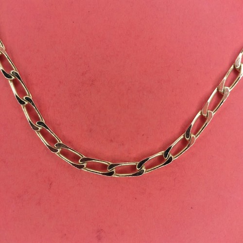 Chaine maille cheval plaquée