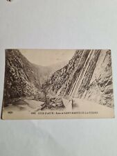 Carte Postale côte d'azur (06) route de Saint Martin de la vesubie 