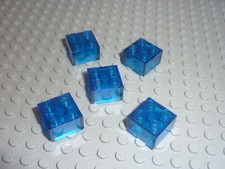 5 x LEGO Tr Dark Blue Brick 2 x 2 Ref 3003 Set 76244/10231/21117/21169/21118...