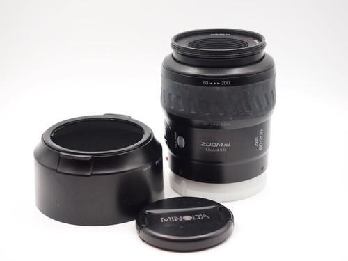 Minolta zoom 80 200mm - zoom, xi