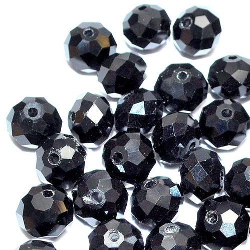Collier aaa noir - collier,