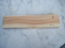 Carrelet bois mimosa ébénisterie tournage lutherie coutellerie maquette