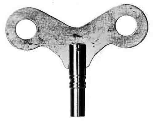 Clock winding key 6 - winding, sz