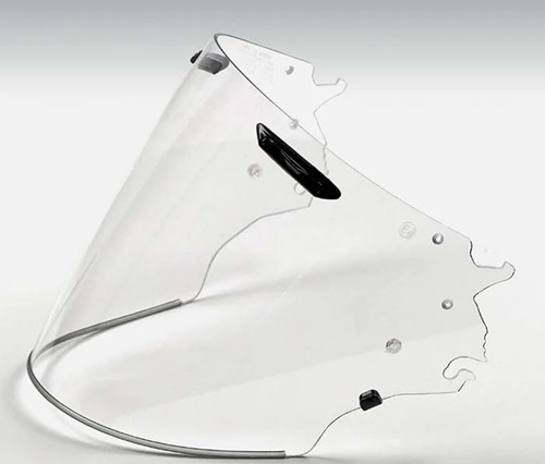 Visiere casque translucide
