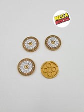 LEGO LOT 4 X ROUND TILE 3X3
