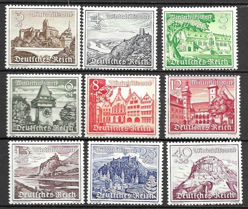 Timbres 1939 allemagne - 1939,