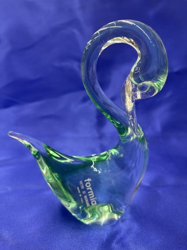 Figurine cygne verre formia - cygne,
