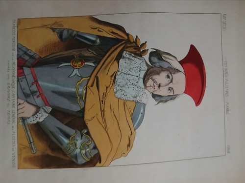Gravure françois morosini dit - françois,