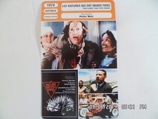 CARTE FICHE CINEMA 1974 LES