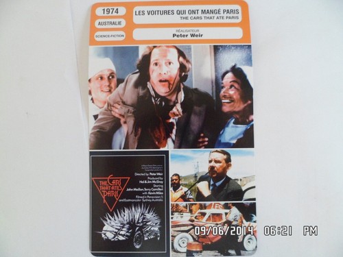 Carte fiche cinema 1974 les - carte,