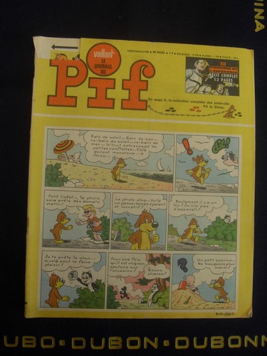 Journal pif vaillant bd - le,