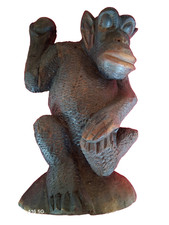 Vintage 🐒 sculpture singe
