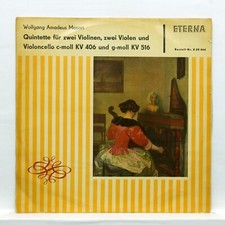 ULBRICH QUARTET - MOZART quintets K.406 & K.516 ETERNA LP 