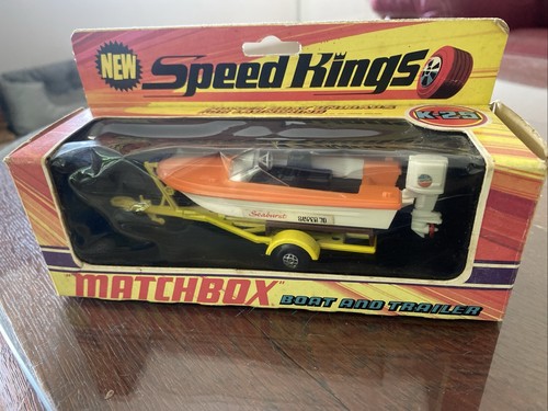 Matchbox speed kings boat - k-25,