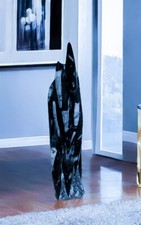 COLONNE DE MARBRE FOSSILIFÈRE