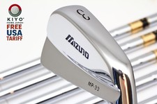 Set de 8 fers MIZUNO MP-33 3-4-5-6-7-8-9-PW Stiff Flex DG S200 Shaft RH Irons