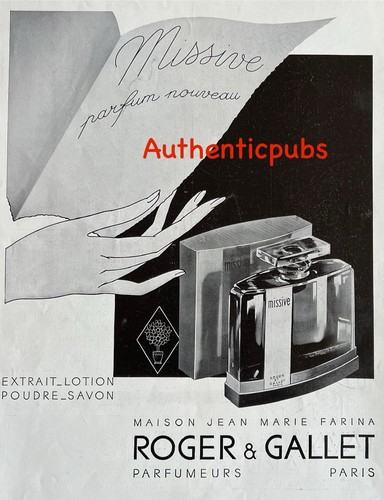 Publicite roger gallet parfum - publicite,