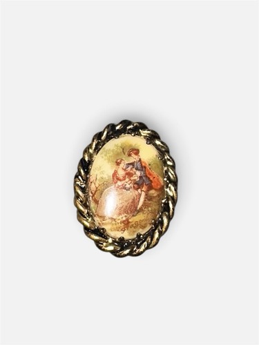 Broche limoges vintage - broche,