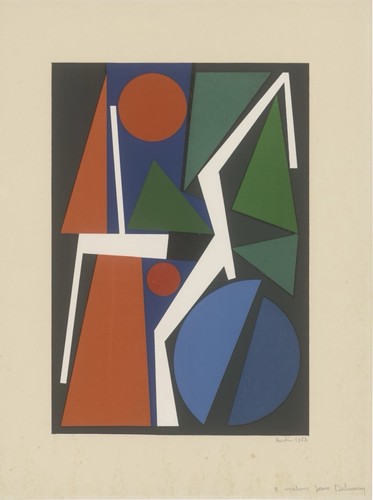 Auguste herbin sérigraphie - auguste,