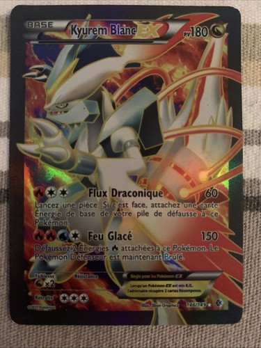 Carte pokemon kyurem - kyurem, blanc