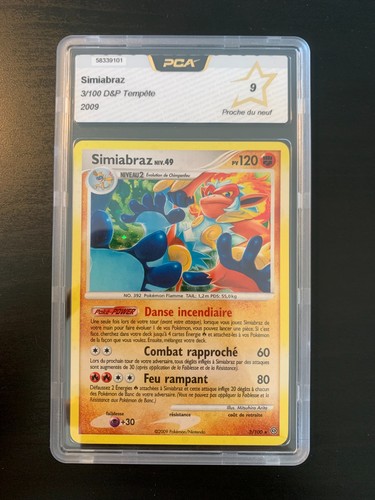 Carte pokémon holo simiabraz - pokémon,