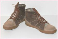 KICKERS Boots Nubuck Tricolore Marron T 40