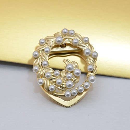 Bague pince foulard ronde - foulard,