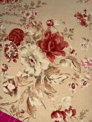 Tissu ameublement coton - , fleurs