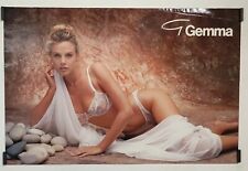 G Gemma Circa 1980 Affiche Originale Lingerie Mode
